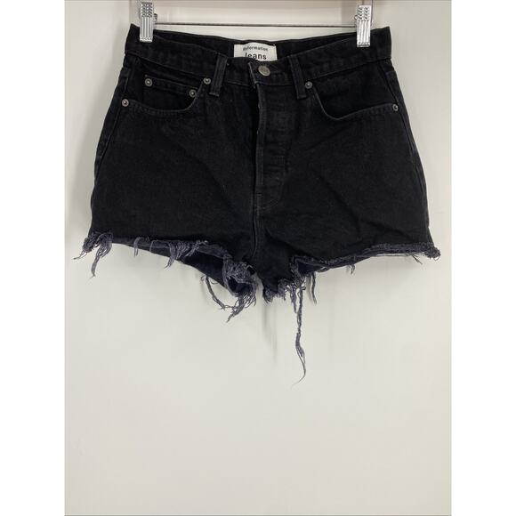 Reformation Dixie High Rise Jean Shorts Size 26 Casual Quiet Luxury Outdoor 886 - Picture 1 of 7